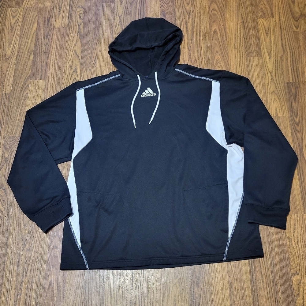 Adidas Men’s XL ClimaWarm Pullover Sweater – Be Dry, Stay Warm Baggy B53